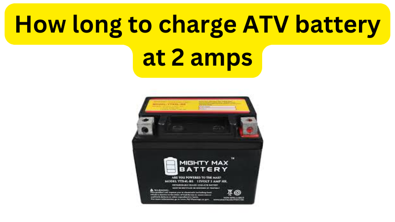 charge ATV battery at 2 amps